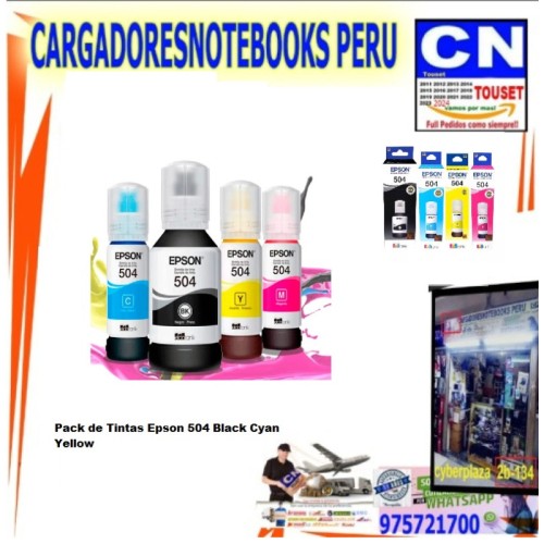 Botellas de Tinta Epson T504