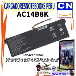 Batería para Laptop Acer AC14B8K | Envío en Perú