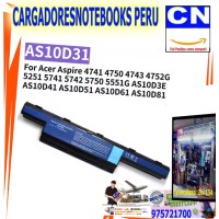 Batería para Laptop Acer Aspire 4750 | Envío Rápido en Perú Batería para Laptop Acer Aspire 4750 | Envío Rápido en Perú