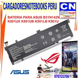 Batería para Laptop Asus B31N1429 K501UX K501UB K501 | Perú Batería para Laptop Asus B31N1429 K501UX K501UB K501 | Perú
