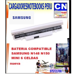 BATERIA COMPATIBLE SAMSUNG N148 N150 MINI 6 CELDAS BATERIA COMPATIBLE SAMSUNG N148 N150 MINI 6 CELDAS
