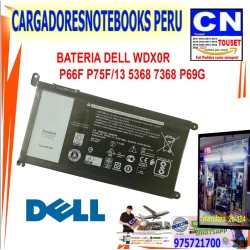 bateria dell wdxr0 p66f p75f 13 5368 7368 p96g