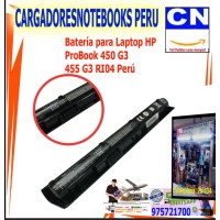 Batería para Laptop HP ProBook 450 G3 455 G3 RI04 Perú Batería para Laptop HP ProBook 450 G3 455 G3 RI04 Perú