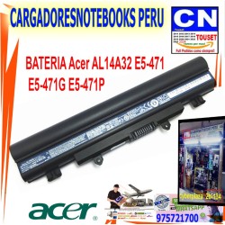 BATERIA PARA LAPTOP ACER ASPIRE E14, E5 AL14A32 6CEL COMPATIBLE