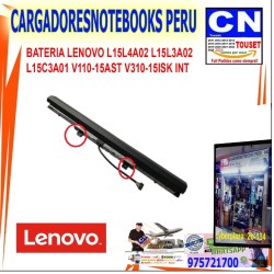 BATERIA LENOVO L15L4A02 L15L3A02 L15C3A01 V110-15AST V310-15ISK BATERIA LENOVO L15L4A02 L15L3A02 L15C3A01 V110-15AST V310-15ISK