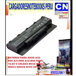 BATERIA ASUS A32-N56 A33-N56 A32-N46 B53A N46VJ N56VJ N56VZ N76V EXT BATERIA ASUS A32-N56 A33-N56 A32-N46 B53A N46VJ N56VJ N56VZ N76V EXT