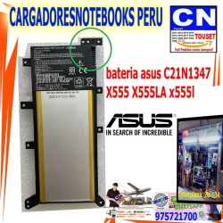 BATERIA PARA ASUS X555 X555LA A555L K555L C21N1347 BATERIA PARA ASUS X555 X555LA A555L K555L C21N1347