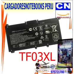 BATERIA PARA HP HSTNN-UB7J TF03XL  3 CELDAS 15 CC INT