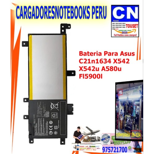 BATERIA PARA ASUS C21N1634 X542 X542U