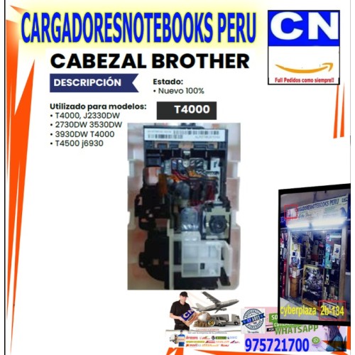 CABEZAL BROTHER T4000 CABEZAL BROTHER T4000