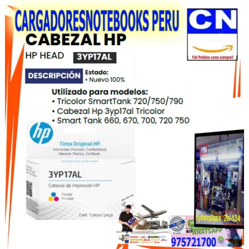 CABEZAL HP 3YP17AL