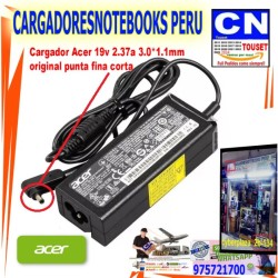 CARGADOR GENERICO ACER 19V 2.37 45W - 3.0*1.1MM CARGADOR GENERICO ACER 19V 2.37 45W - 3.0*1.1MM