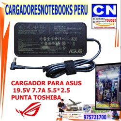 CARGADOR ASUS ORIGINAL 19.5V 7.7A 5.5*2.5 PUNTA TOSHIBA CARGADOR ASUS ORIGINAL 19.5V 7.7A 5.5*2.5 PUNTA TOSHIBA