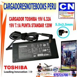 Cargador Compatible Toshiba 19v 6.32a 5.5*2.5 19v 7.1a Cargador Compatible Toshiba 19v 6.32a 5.5*2.5 19v 7.1a