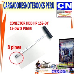 CONECTOR DISCO DURO HDD hp 15s-dy 15-dw version 8 pines