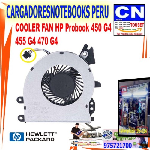 COOLER hp probook 450 g4 455 g4 470 g4