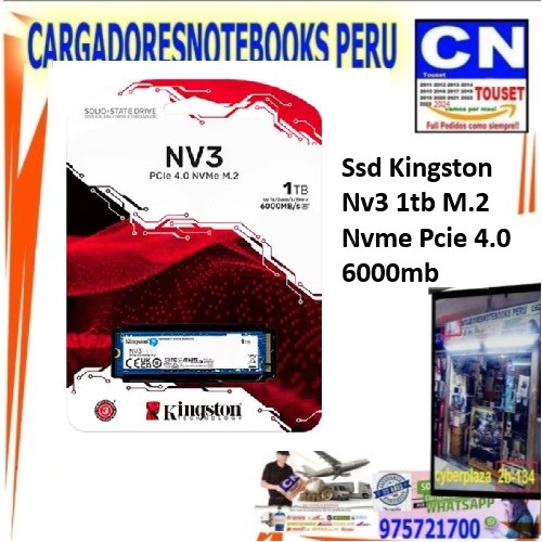 SSD KINGSTON NV3, 1TB, M.2, 2280, NVMe PCIe