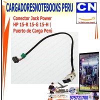 Conector Jack Power HP 15-R 15-G 15-H | Puerto de Carga Perú Conector Jack Power HP 15-R 15-G 15-H | Puerto de Carga Perú