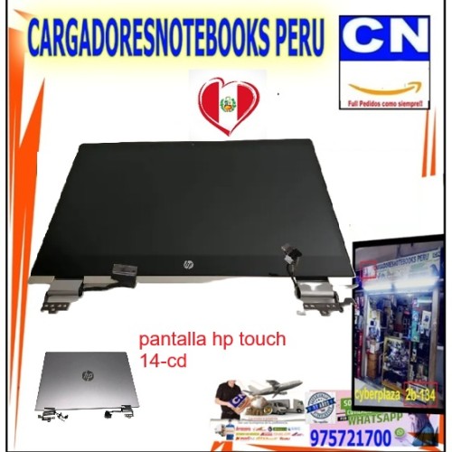Pantalla HP Pavilion x360 14-CD Táctil HD FHD en Perú | Precio