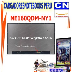 Pantalla para Laptop 16.0" NE160QDM-NY1 165Hz QHD | Perú Pantalla para Laptop 16.0" NE160QDM-NY1 165Hz QHD | Perú