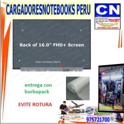 pantalla slim 16.0 full hd fhd 30 pines reducida 1920 x 1080