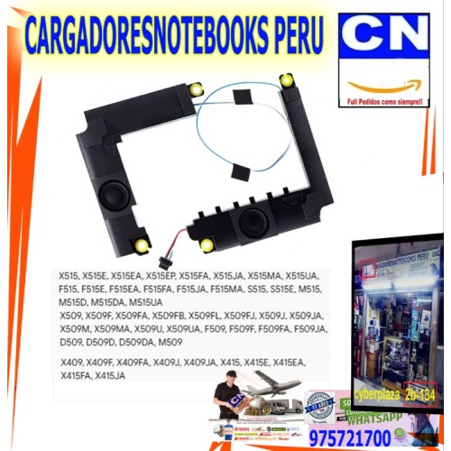 Parlantes Internos Asus F515 X515 X509 | Envíos en Perú