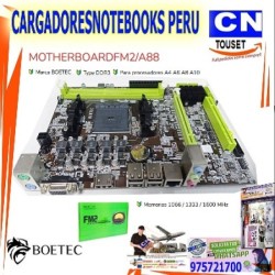 PLACA BOETEC AMD fm2 a88 a68 ddr3