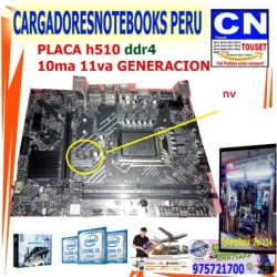 PLACA H510M-H V2 DDR4 LGA 1200 10 y 11va generacion PLACA H510M-H V2 DDR4 LGA 1200 10 y 11va generacion