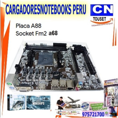 PLACA oem A88 FM2 AMD DDR3 SOCKET FM2
