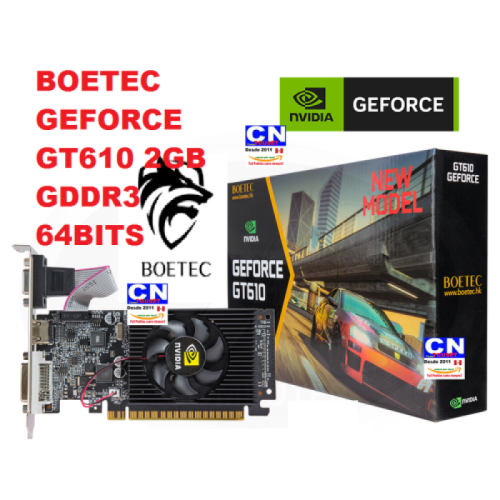 TARJETA DE VIDEO BOETEC GEFORCE NVIDIA GT610 2GB