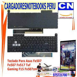 Teclado para Asus TUF Gaming F15 FX507 FA507 FX517 | Repuesto Retroiluminado RGB Teclado para Asus TUF Gaming F15 FX507 FA507 FX517 | Repuesto Retroiluminado RGB