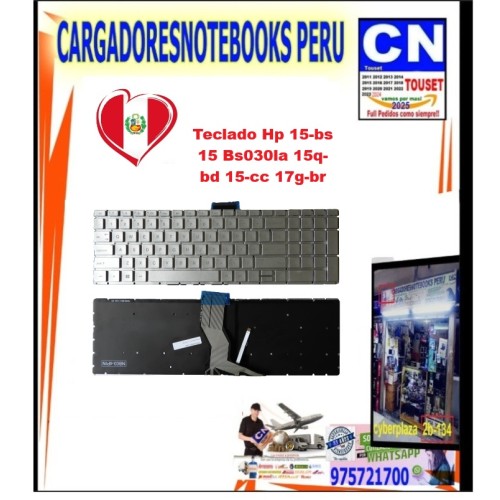Teclado para Laptop HP 15-BS 15-CC Plateado | Repuesto Español Teclado para Laptop HP 15-BS 15-CC Plateado | Repuesto Español