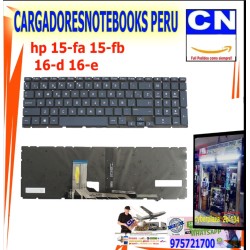 Teclado para Laptop HP 15-fa 15-fb 16-d 16-e Español | Perú