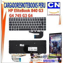 Teclado para Laptop HP EliteBook 840 G3 G4 745 G3 G4 Español | Perú