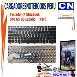 Teclado HP EliteBook 840 G5 G6 Español | Perú
