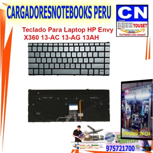 Teclado  HP Envy X360 13-AC 13-AG 13AH