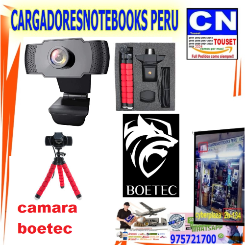 CAMARA WEB BOETEC Q-10802P TRIPODE HD 1080P CAMARA WEB BOETEC Q-10802P TRIPODE HD 1080P