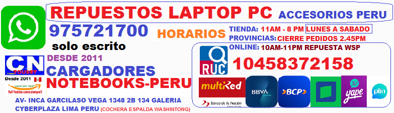 REPUESTOS LAPTOP PERU REPUESTOS LAPTOP PERU